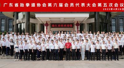 广东省跆拳道协会换届会议顺利召开